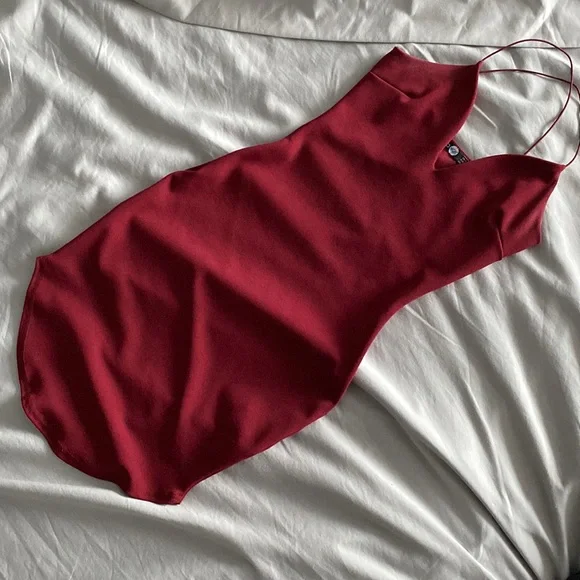 Boohoo | Dresses | Ruby Red Bodycon Dress From Boohoo | Poshmark